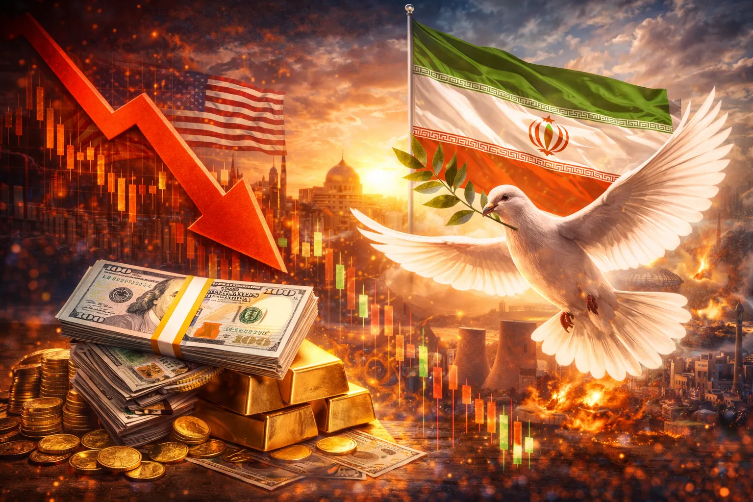 تراجع زخم صعود الدولار مع آمال بتخفيف حدة الحرب في إيران